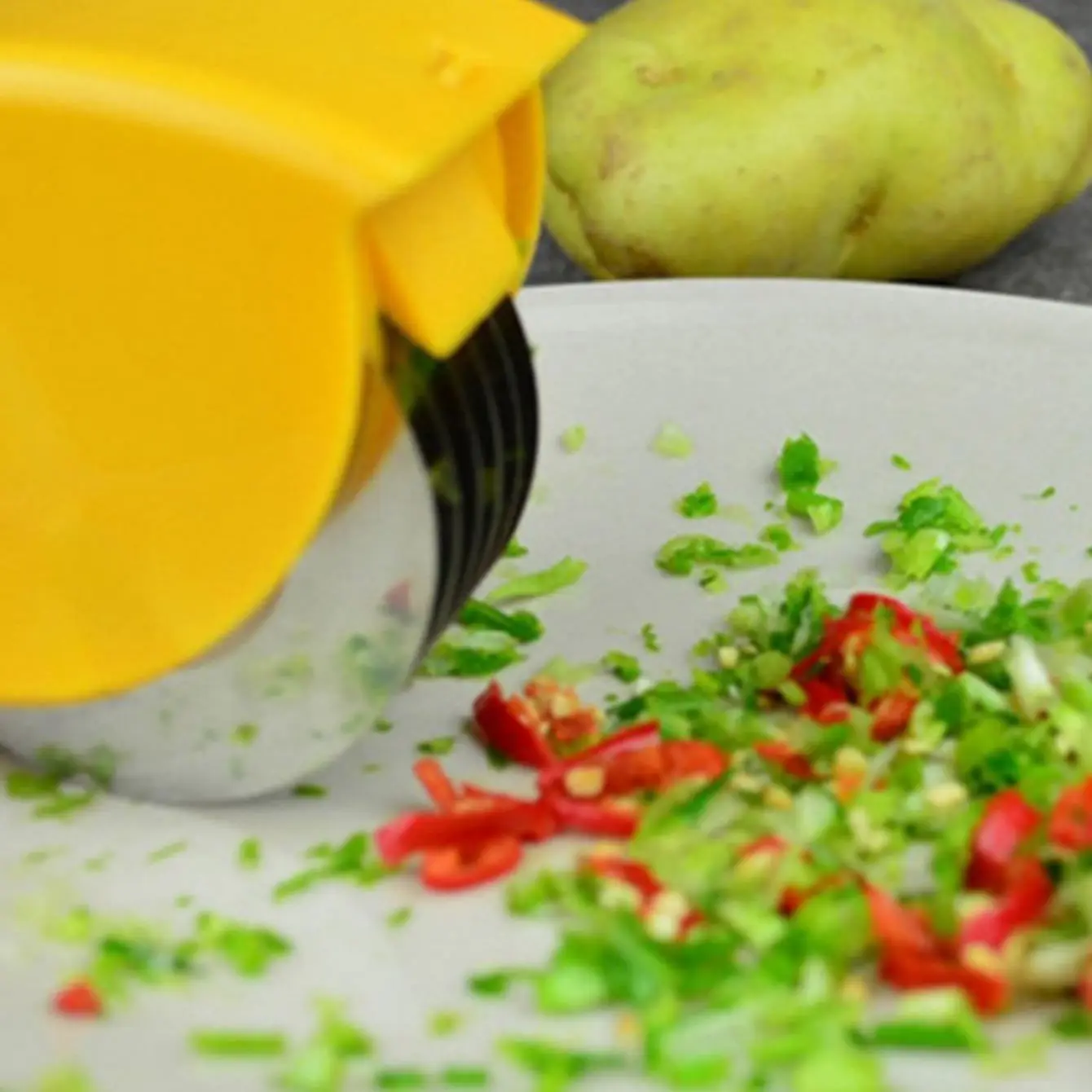 Kitchen Gadgets Wirecutter - 1 pz-Creative Hopper Kitchen Cut cipolla