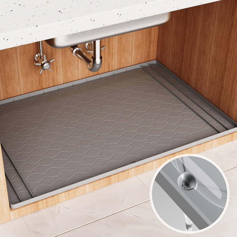 Kitchen Gadgets Cabinet - Tappetino in Silicone per Sotto Lavello,