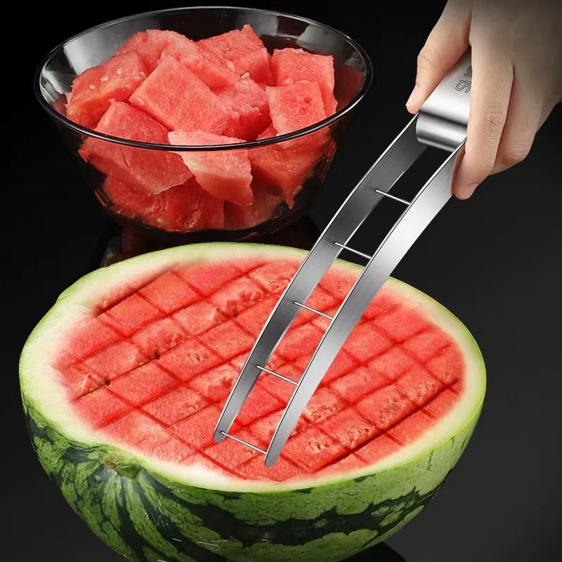 Watermelon Slicer Cutter - Coltello per anguria in acciaio inossidabile