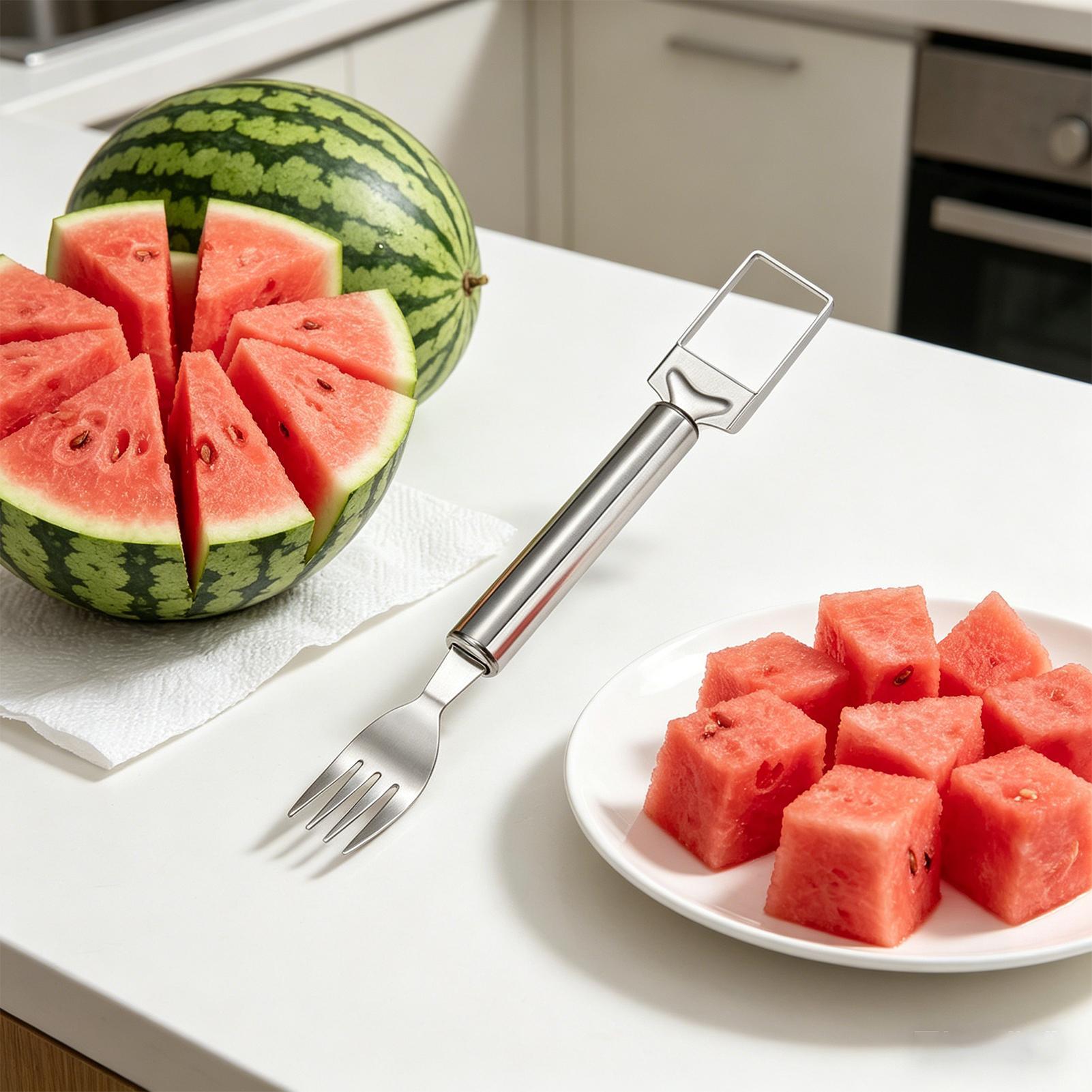 Watermelon Slicer Cutter - Affettatrice per Anguria a Doppia Testa,