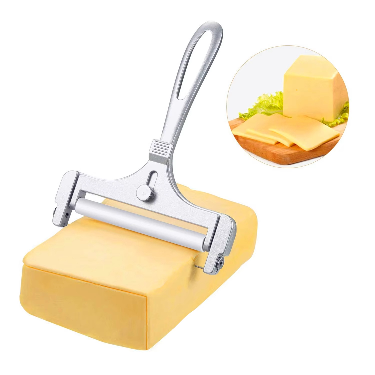 Kitchen Gadgets Wirecutter - Affettatrice per formaggio in lega di