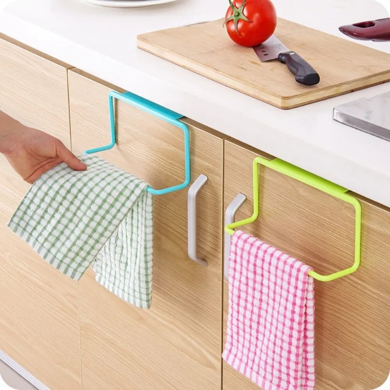 Kitchen Gadgets Cabinet - 1PC porta asciugamani in plastica porta