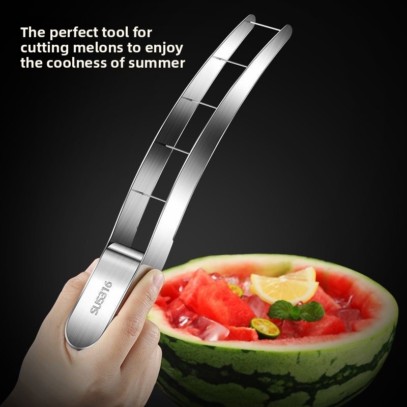 Watermelon Slicer Cutter - Utensile per Tagliare Anguria a Cubetti,