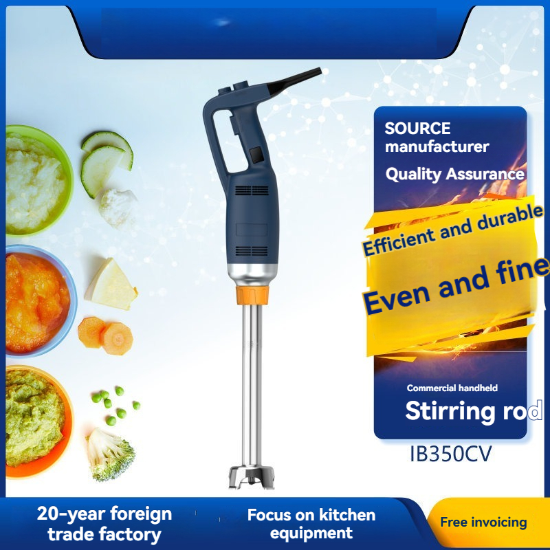 Immersion Blender Stick - Frullatore a Immersione Elettrico Commerciale Portatile,