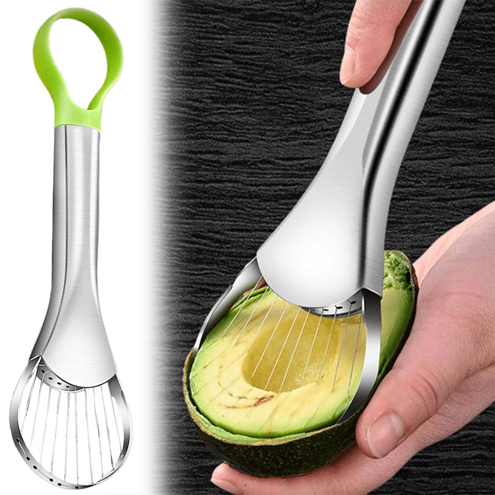 Avocado Slicer Tool - Gadget per coltello per avocado, frese