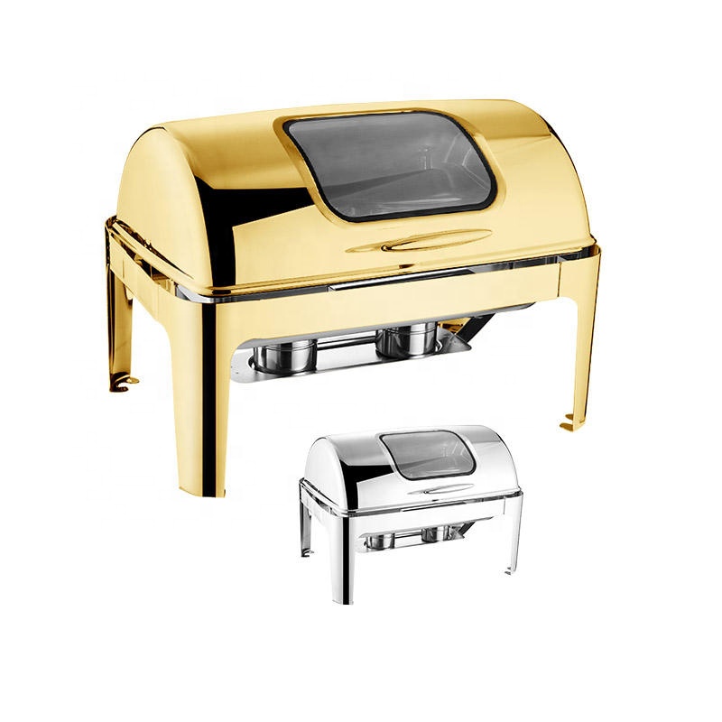 Kitchen Gadgets Set - Scaldavivande Rettangolare di Lusso in Acciaio