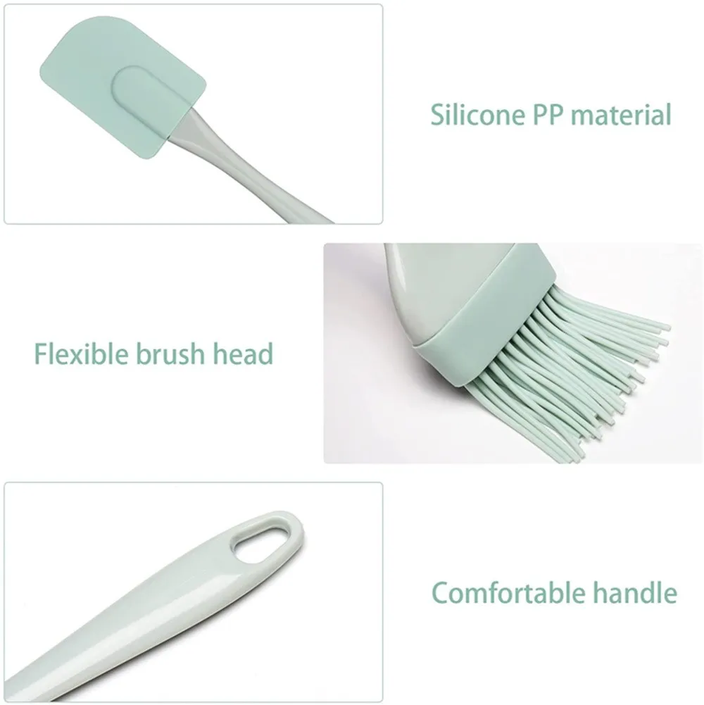 Kitchen Gadgets Blender - Set di 3 Spatole in Silicone
