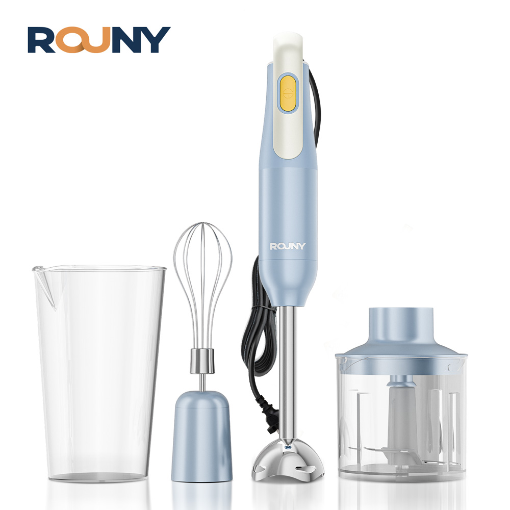 Immersion Blender Stick - Set frullatore portatile 4 in 1,