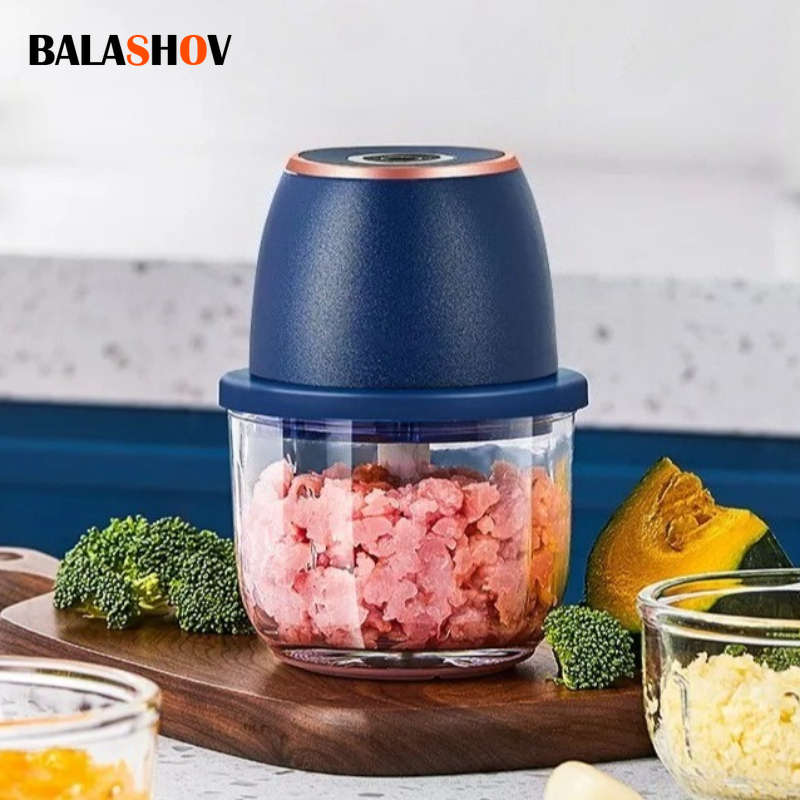 Kitchen Gadgets Blender - 350ML Tritacarne Elettrico Frantoio per Alimenti