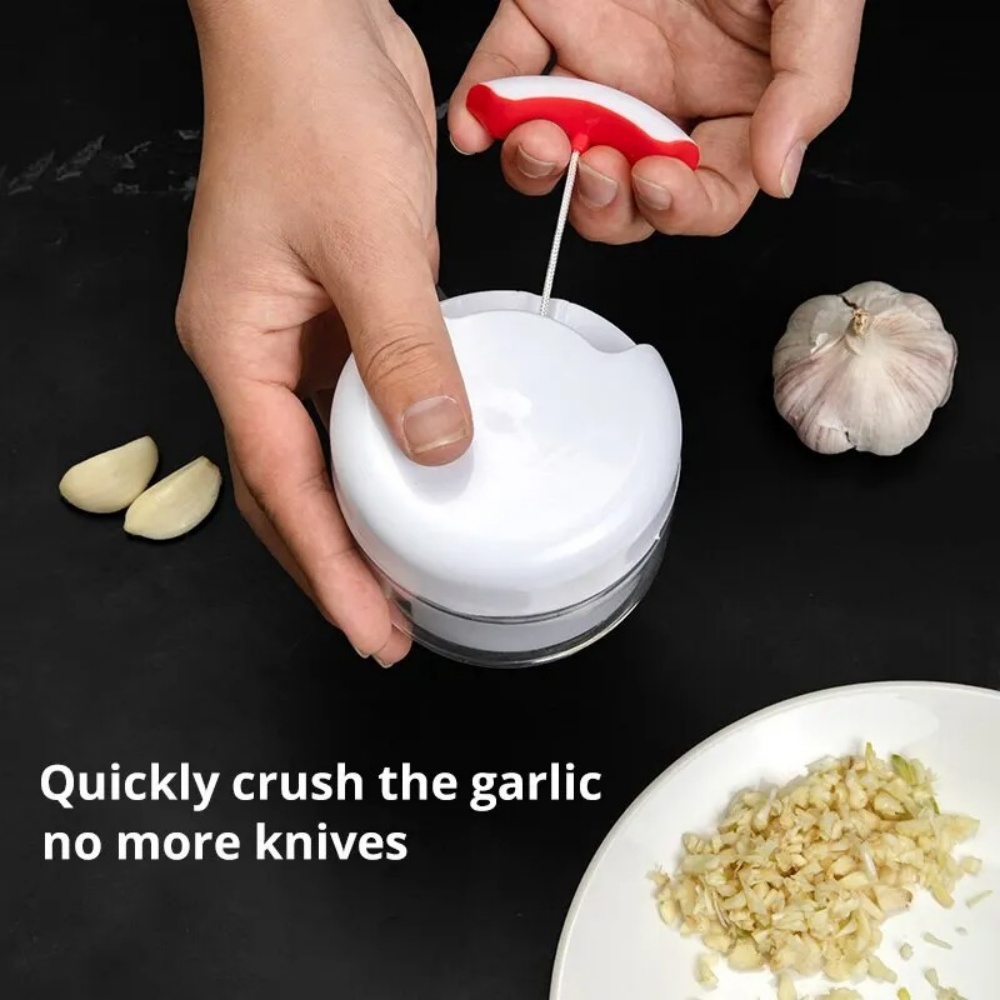 Kitchen Gadgets Blender - Trituratore d'Aglio Manuale, Spremiaglio a Mano