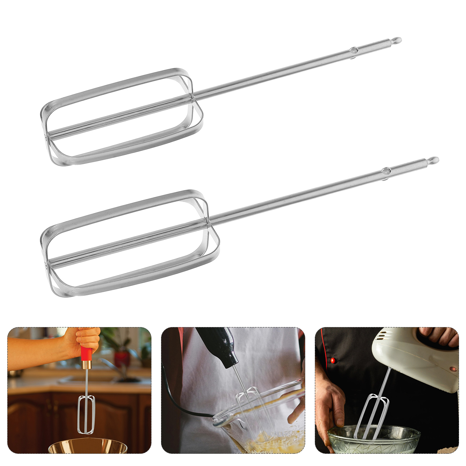 Kitchen Gadgets Blender - Accessori per miscelatore manuale in acciaio