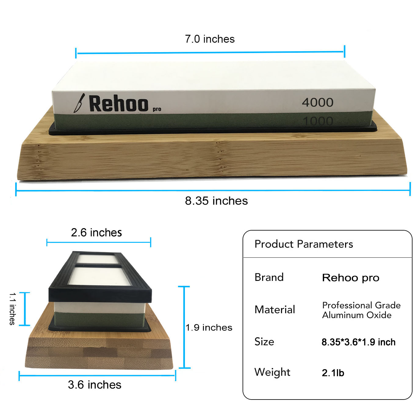 Rehoo Set di pietre per affila - Kitchen Gadgets Set recensione e prezzo