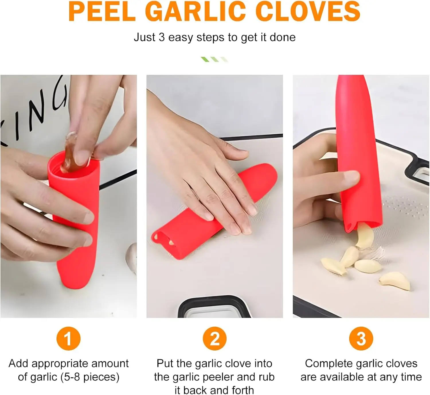Tubo Sbucciatore in Silicone,  - Kitchen Gadgets Youtube recensione e prezzo
