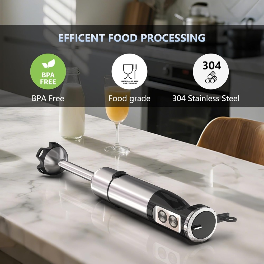 Frullatore a Immersione 5 in 1 - Immersion Blender Stick recensione e prezzo
