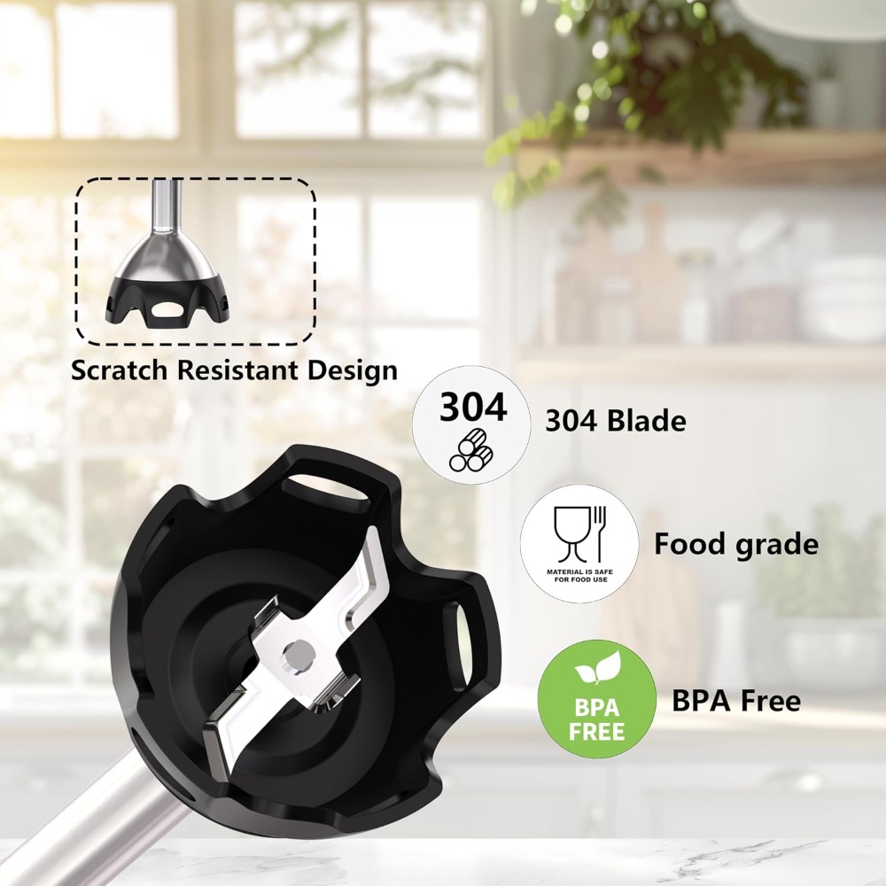 Frullatore a Immersione 5 in 1 - Immersion Blender Stick recensione e prezzo