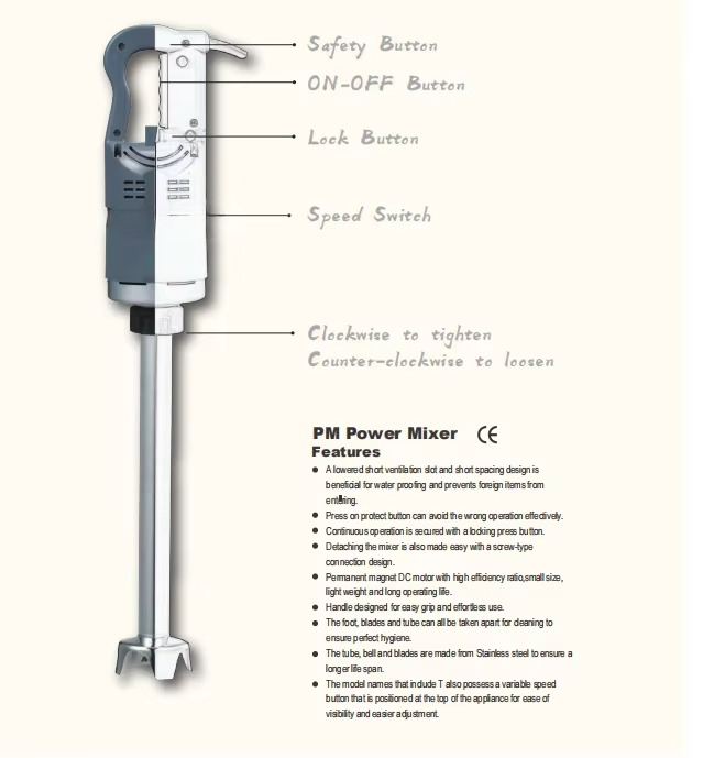 Linkrich Heavy Manual Industri - Immersion Blender Stick recensione e prezzo