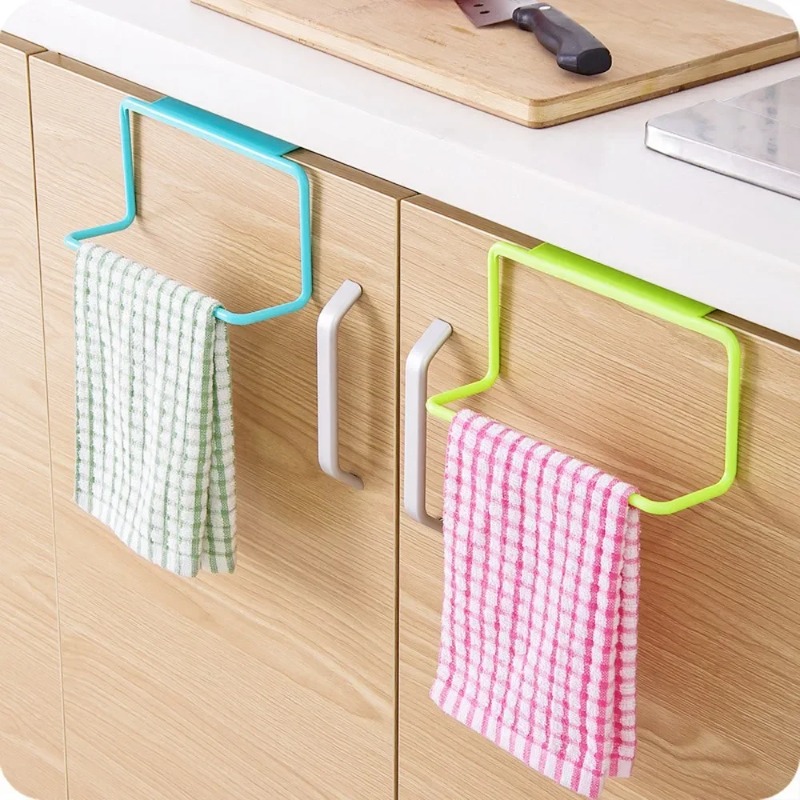 1PC porta asciugamani in plast - Kitchen Gadgets Cabinet recensione e prezzo