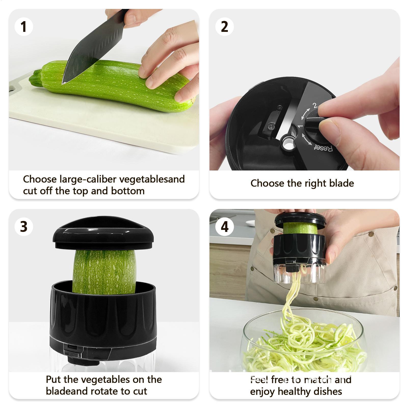 Spiralizzatore per Zucchine, M - Spiralizer Vegetable Noodle recensione e prezzo