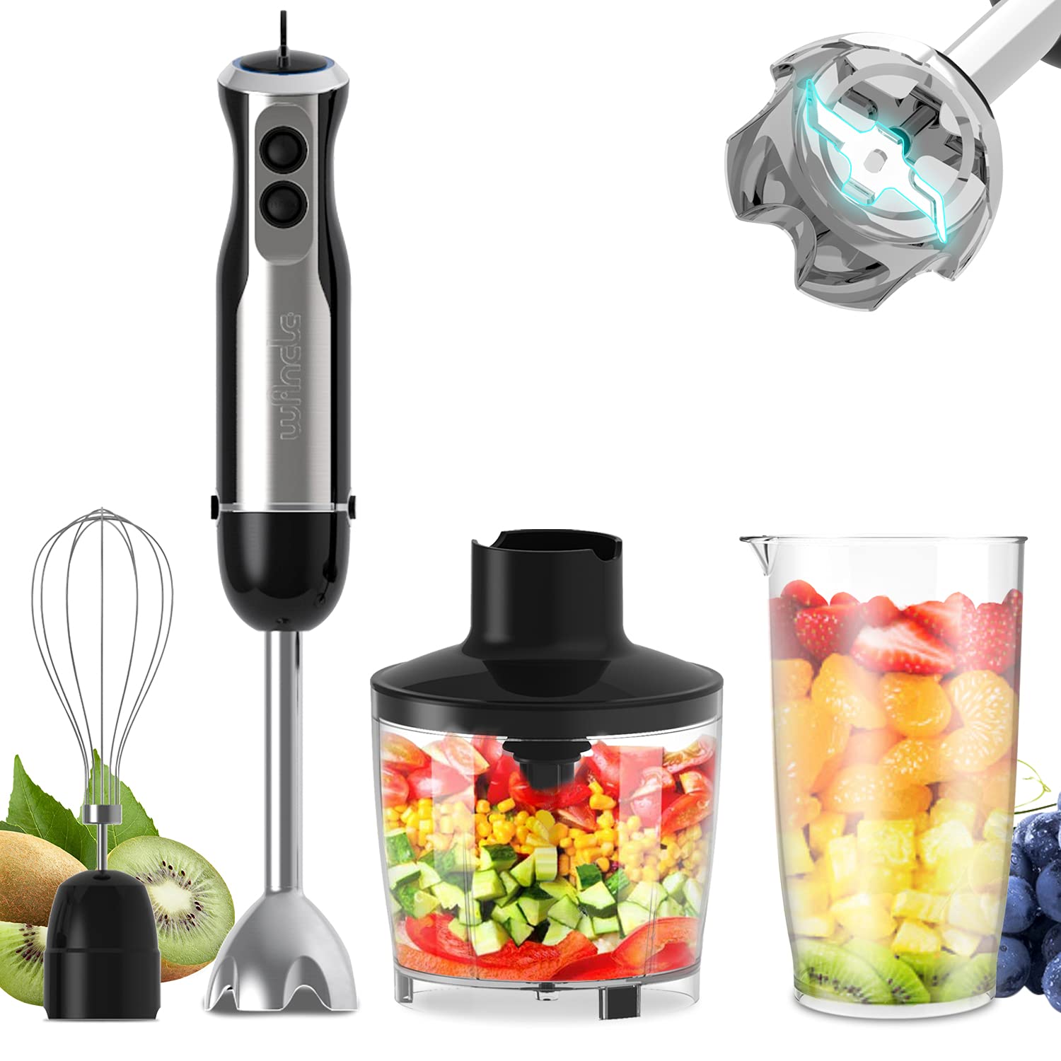 Brancle 1000W frullatore a imm - Immersion Blender Stick recensione e prezzo