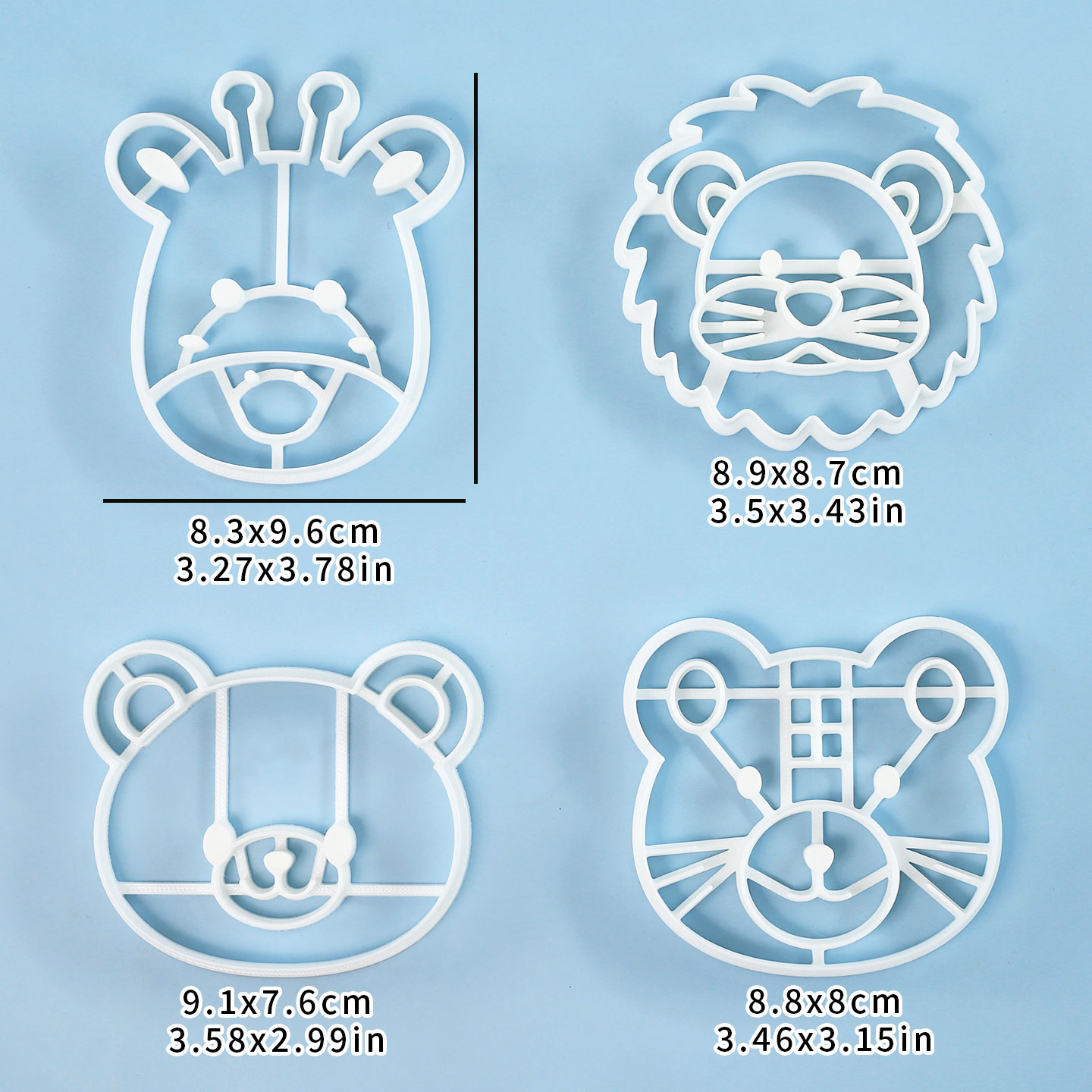 Set di 4 Tagliabiscotti a Form - Kitchen Gadgets Set recensione e prezzo