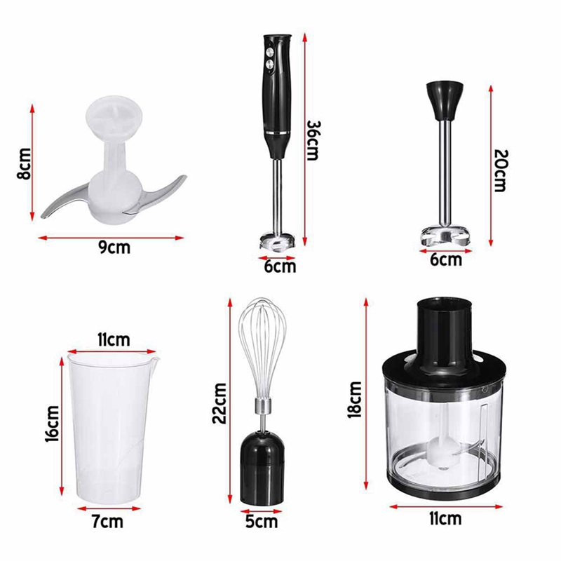 Frullatore a Immersione 4 in 1 - Immersion Blender Stick recensione e prezzo