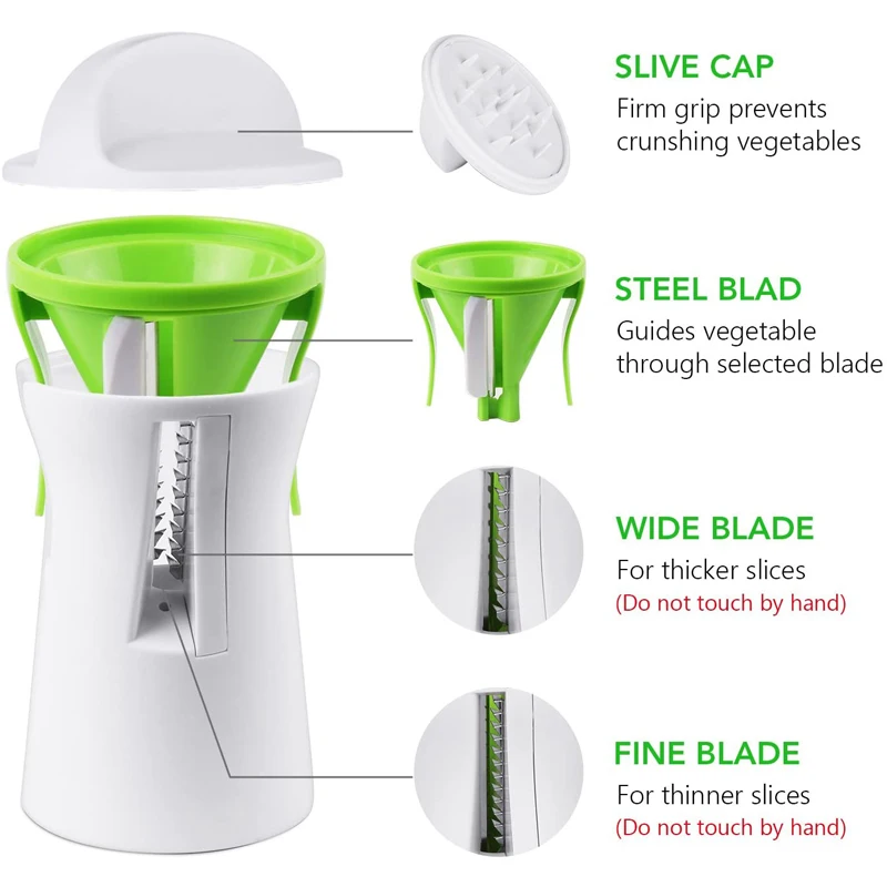 Affettatrice a spirale per ver - Spiralizer Vegetable Noodle recensione e prezzo